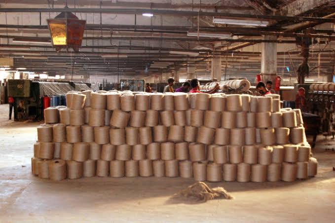 The jute industry in Bangladesh is third after readymade garments and seafood